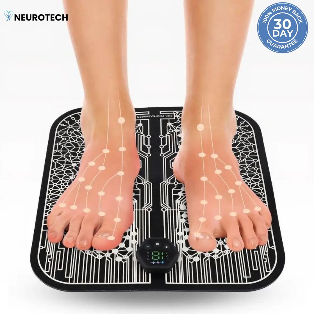 NeuroTech Foot Massager for Long-Lasting Foot Pain Relief | EMS Foot Massager