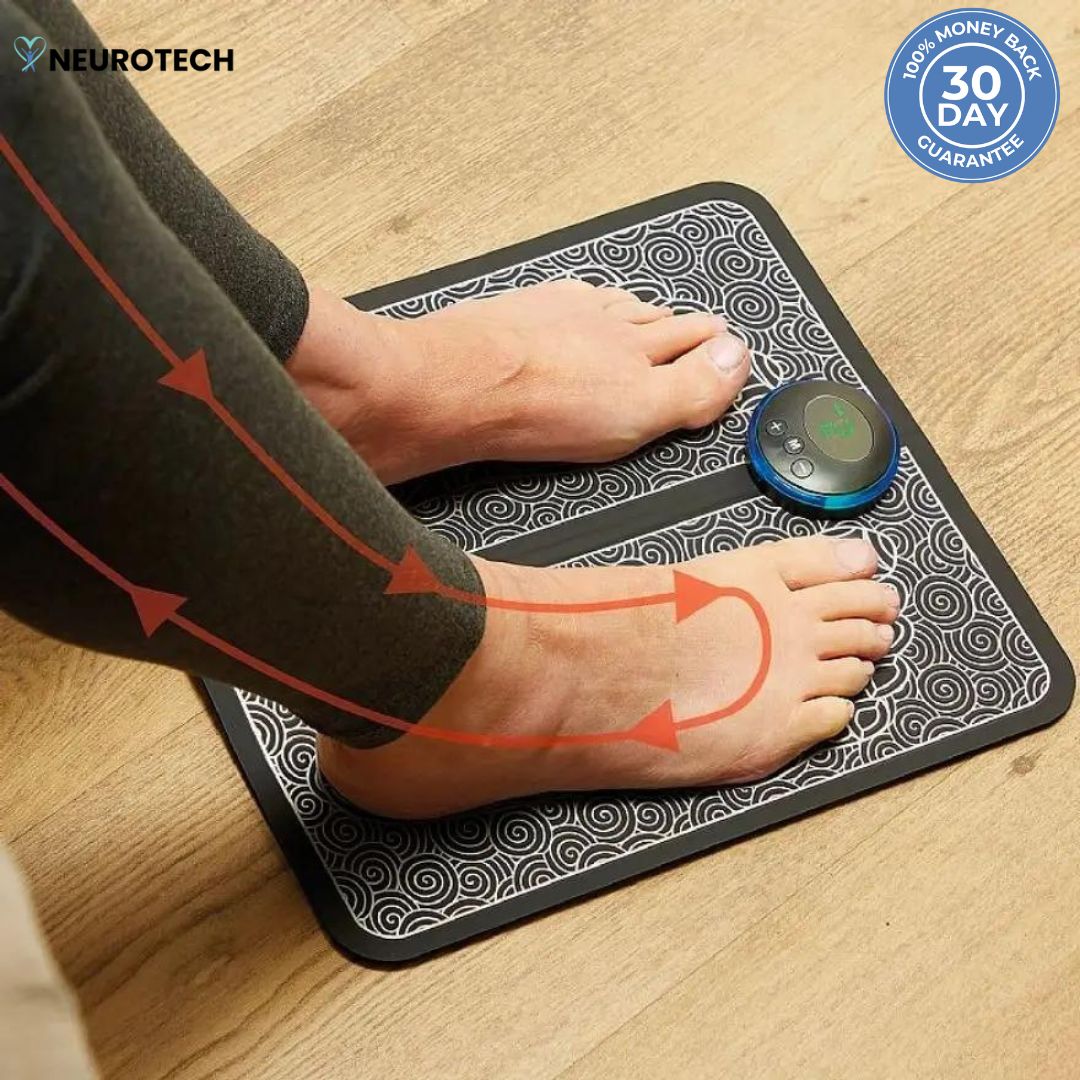 NeuroTech Foot Massager for Long-Lasting Foot Pain Relief | EMS Foot Massager