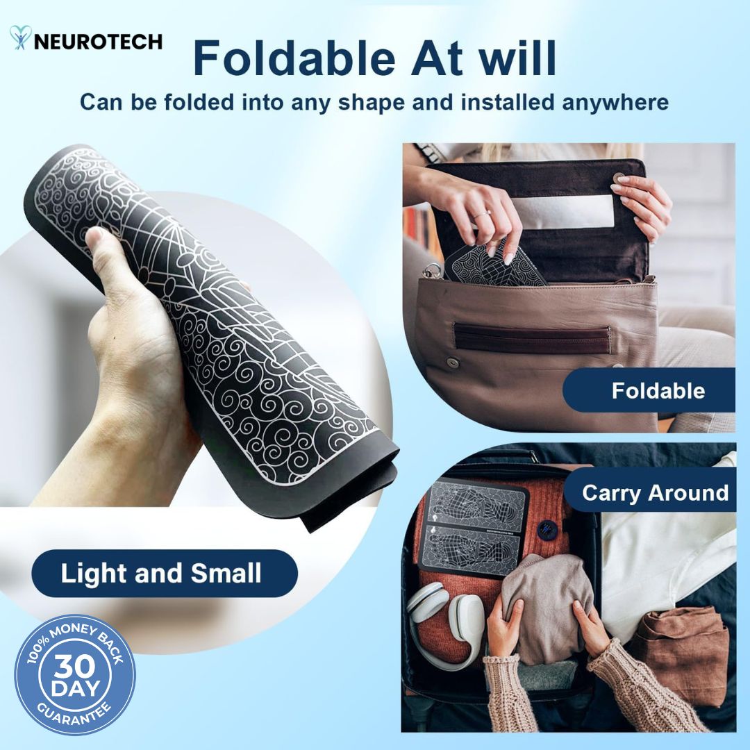 NeuroTech Foot Massager for Long-Lasting Foot Pain Relief | EMS Foot Massager